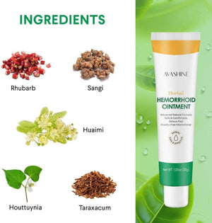 Chinese Herbal Hemorrhoids Cream, Hemorrhoid & Fissure Gel, Natural Hemorrhoid Treatment Remedy