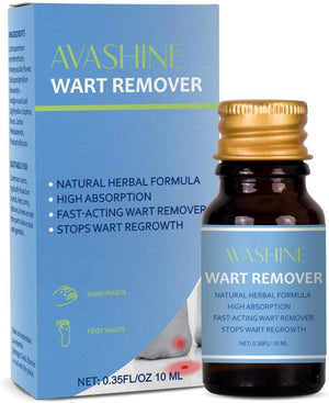 Avashine Wart Removal, Painlessly Removes Common, Hand and Plantar Wart Remover